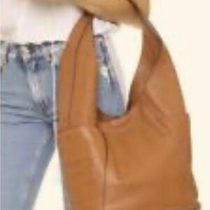 Tory Burch T Hobo Leather Handbag